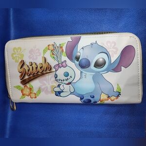 Stitch Wallet with Floral Design